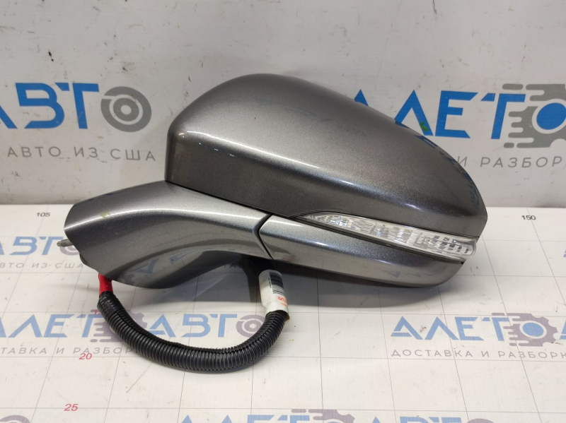 Side mirror left Ford Fusion mk5 13-7 pins, turn signal, heated, graphite UJ
