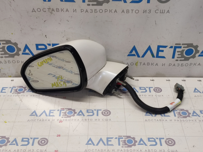 Side mirror left Ford Fusion mk5 13-20 14 pins, BSM, auto-dimming, turn signal, heating, backlight, white