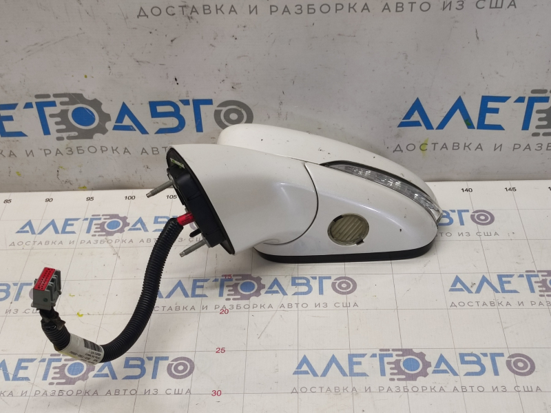 Side mirror left Ford Fusion mk5 13-20 14 pins, BSM, auto-dimming, turn signal, heating, backlight, white