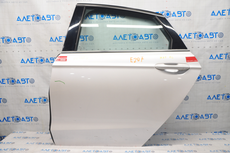 Door assembly rear left Ford Fusion mk5 13-20 white UG