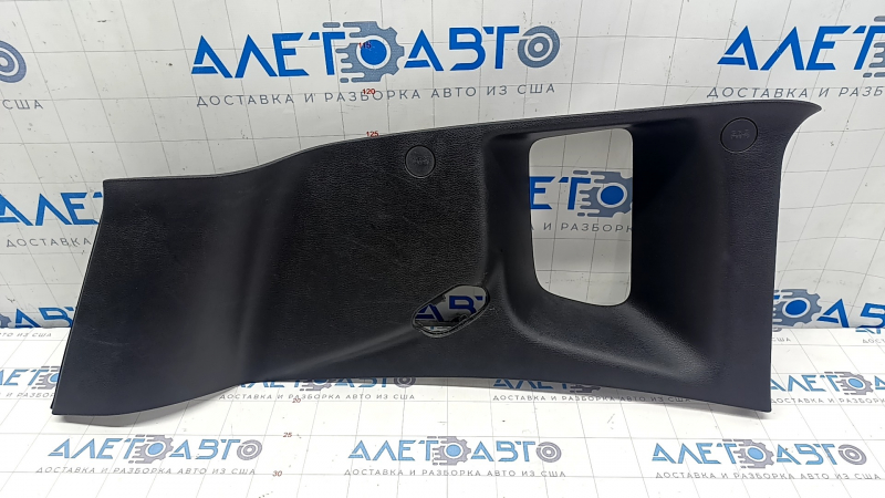 Rear Trunk Pillar Cover Left Jeep Renegade 15 - Black, Without Belt Cap, Abrasion