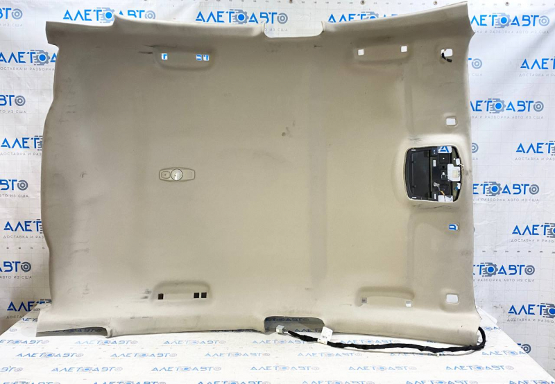 Ford Fusion mk5 17-17 ceiling trim gray without sunroof, dry cleaning, tear, fabric peeled off