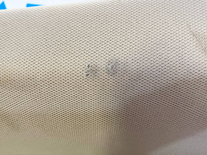 Ford Fusion mk5 17-17 ceiling trim gray without sunroof, needs cleaning, fabric peeled off, tears, creases