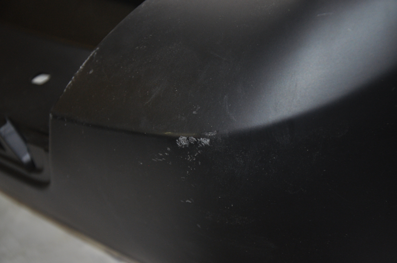 Bumper rear bare top Jeep Patriot 11-17 TW scuffs