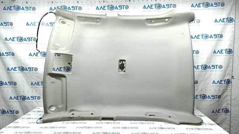 Toyota Camry v55 15-17 usa headliner without sunroof gray, needs cleaning, wiring cut, burnt