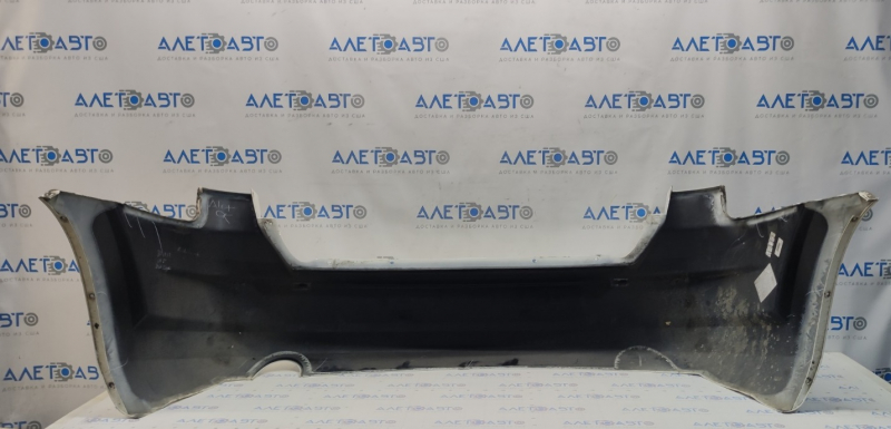 Bare rear bumper Dodge Journey 11- SE white PW3, scratches, painted