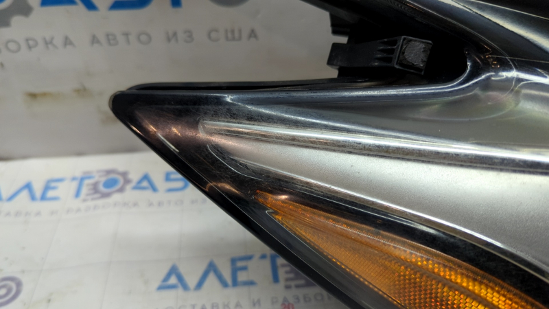 Headlight front right Nissan Murano z52 15-18 bare prerest halogen, dark, for polishing