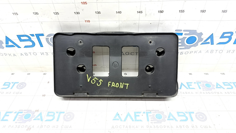 Toyota Camry v55 15-17 usa front license plate area, dents, broken mount