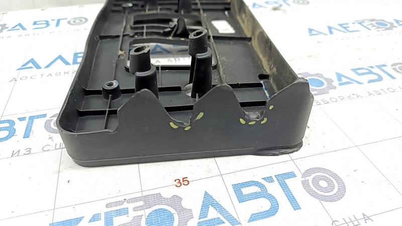 Toyota Camry v55 15-17 usa front license plate area, dents, broken mount