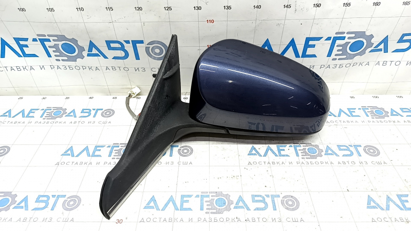 Side mirror left Toyota Camry v55 15-17 5 pins, heated, blue, scratches