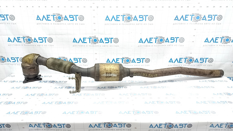 Intake pipe with catalytic converters VW Tiguan 09-17 mesh is torn