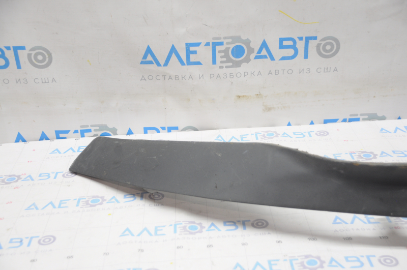 Front bumper lip Nissan Murano z52 15 - worn out. wrinkled, crack in the mount