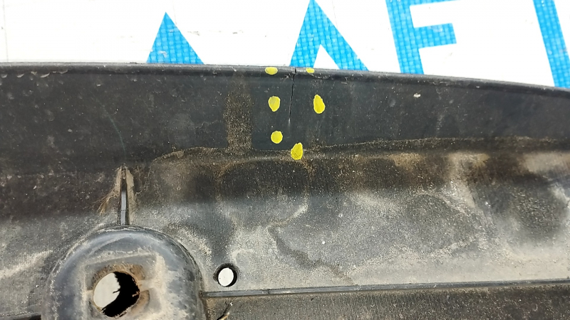Front bumper protection Toyota Prius 30 13-15 rest, worn, cracks, breaks, non-factory hole