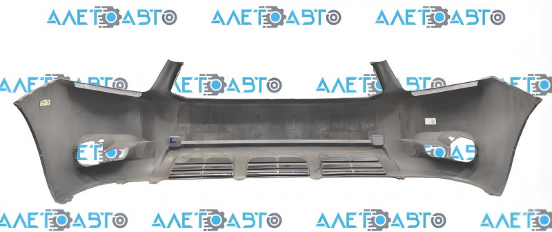 Front bumper bare Toyota Highlander 08-10 gray 9AG, scratches, bumps, scuffs