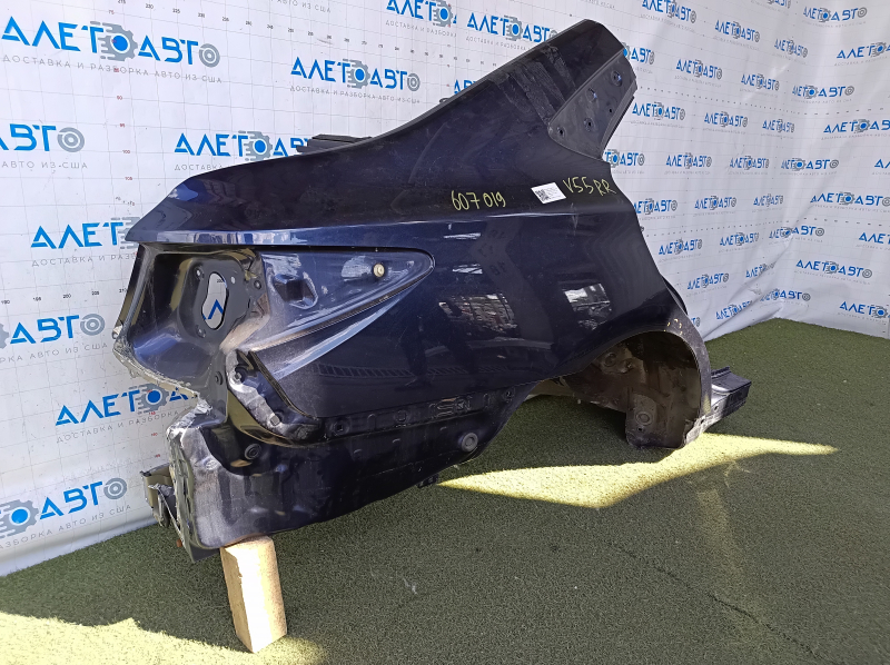 Quarter wing rear right Toyota Camry v55 15-17 usa blue, pokes