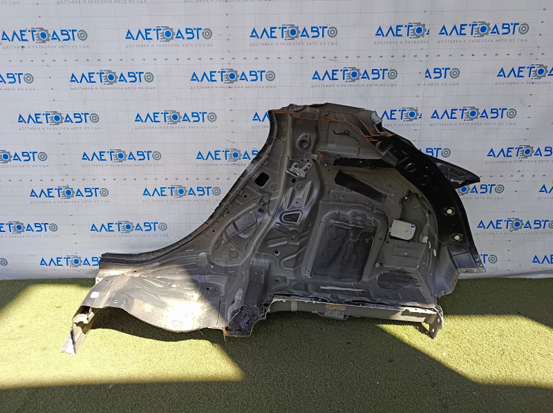 Quarter wing rear right Infiniti QX30 17- black, on the body, bumps