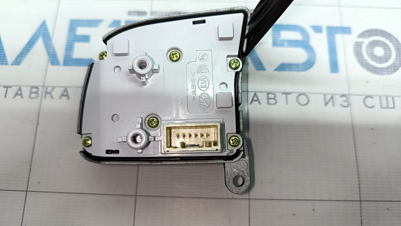 Steering wheel control buttons right Kia Niro 17-22 HEV, PHEV for cruise, without adaptive, chrome is useful