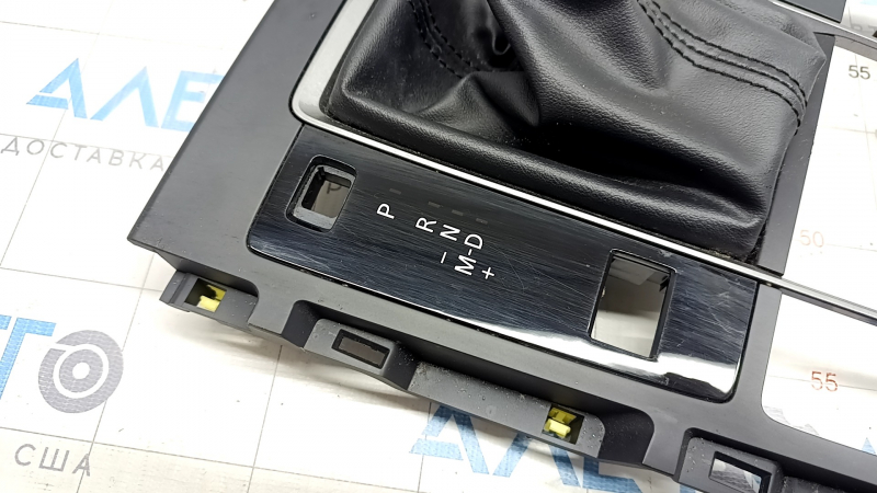 Mazda 3 19- shifter cover, matte black, Japan built, without plug, scratches
