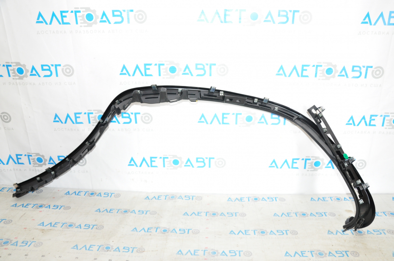 Door opening trim rear left rear Tesla Model X 16-21 black, broken fastening, dents