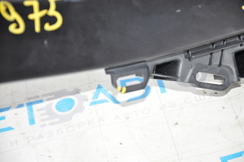 Door opening trim rear left rear Tesla Model X 16-21 black, broken fastening, dents