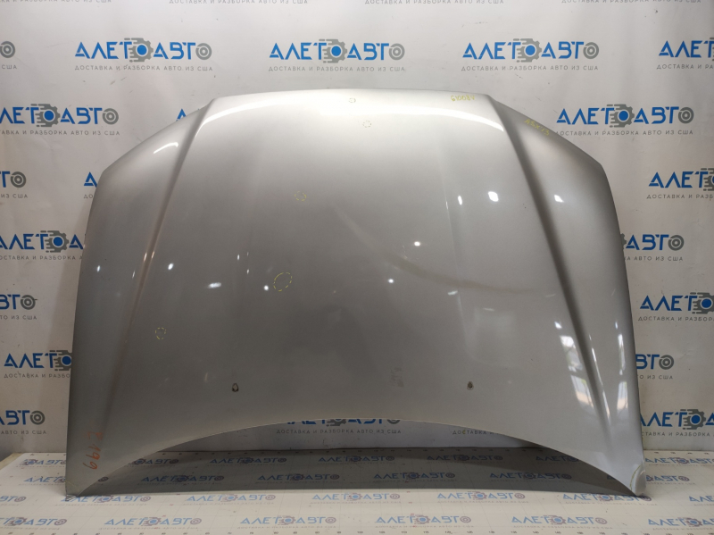 Mitsubishi Outlander Sport ASX 10 bare hood - silver U04, steel, bent corners, bumpers