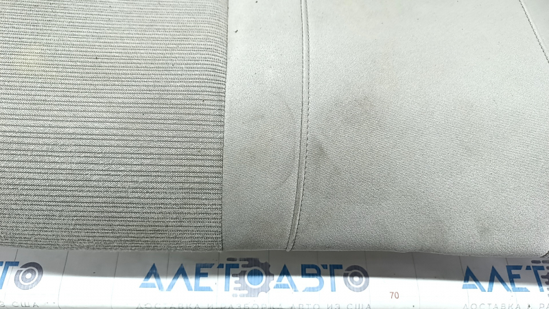 Rear row of seats 2nd row Honda Insight 19-22 cloth, gray, with armrest, dry-cleanable