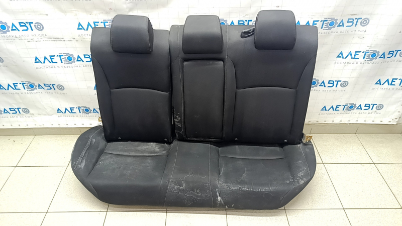 Rear row of seats 2nd row Honda Civic X FC 16-21 4d cloth black, 3 parts, dry cleanable