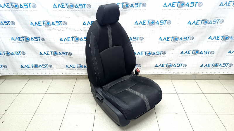 Passenger seat Honda Civic X FC 16-18 4d without airbag, mechanical, cloth black, for dry cleaning