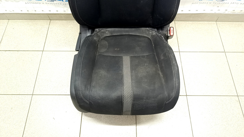 Passenger seat Honda Civic X FC 16-18 4d without airbag, mechanical, cloth black, for dry cleaning
