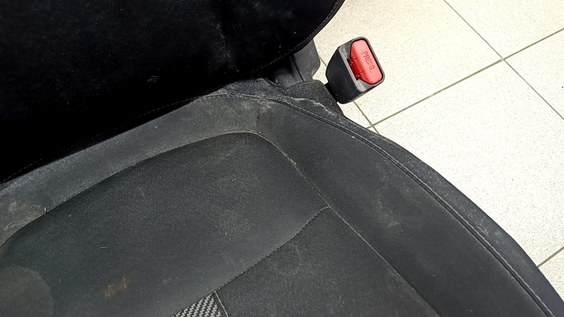 Passenger seat Honda Civic X FC 16-18 4d without airbag, mechanical, cloth black, for dry cleaning