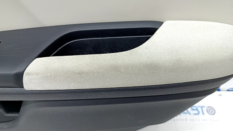 Door trim card rear right Honda Insight 19-22 black, gray insert, armrest cloth, scratches, for cleaning