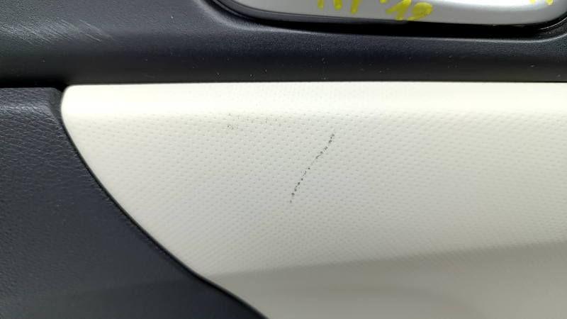 Door trim card rear right Honda Insight 19-22 black, gray insert, armrest cloth, scratches, for cleaning