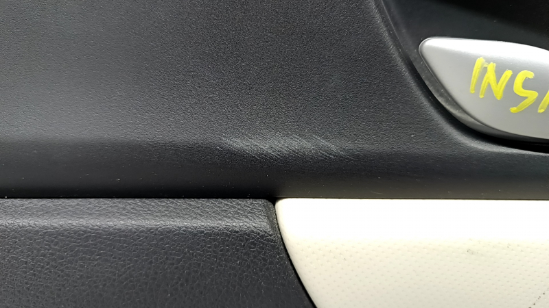 Door trim card rear right Honda Insight 19-22 black, gray insert, armrest cloth, scratches, for cleaning