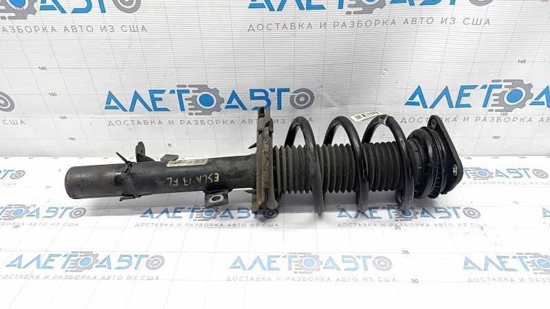 Shock absorber strut assembly front left Ford Escape MK3 13-19 straight cup, spring green