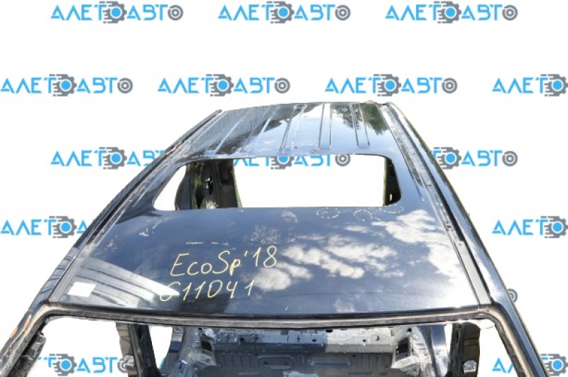 Roof metal Ford Ecosport 18-22 black G1 under the hatch, on the body, bumps, dents