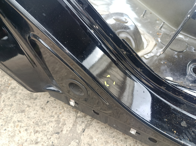 Quarter wing rear right Ford Escape MK3 13- on the body, black, pokes