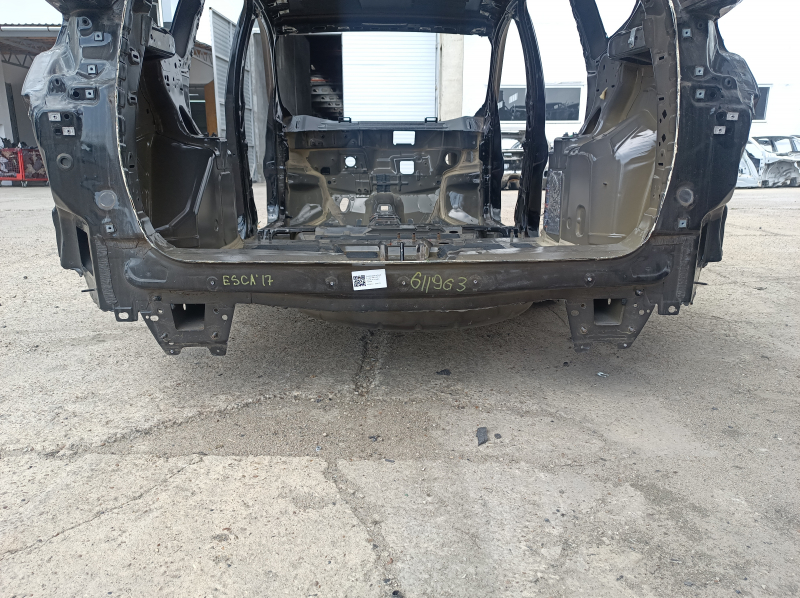 Rear panel Ford Escape MK3 13- 2 parts, on the body, black