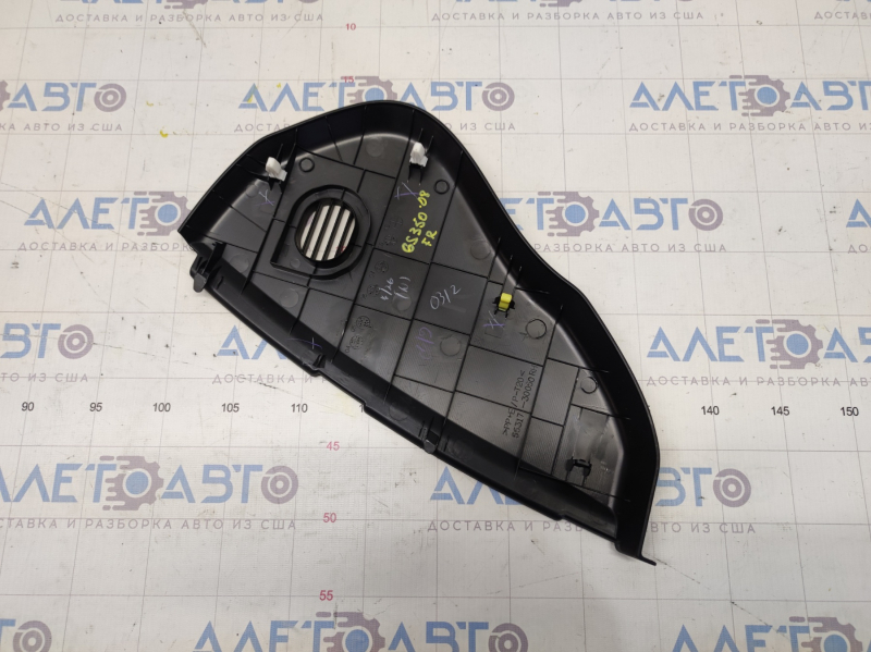 Front panel trim side right Lexus GS300 GS350 GS430 GS450h 06-11 black