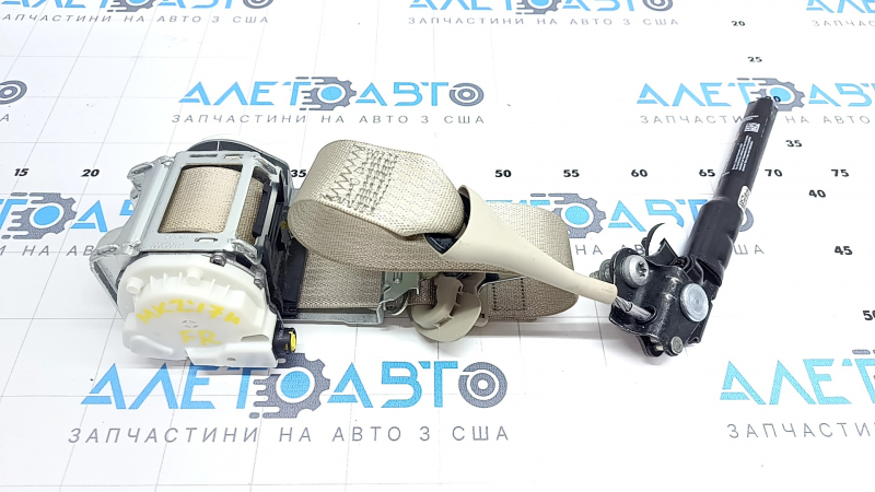 Lincoln MKZ 17-20 Passenger Seat Belt Beige