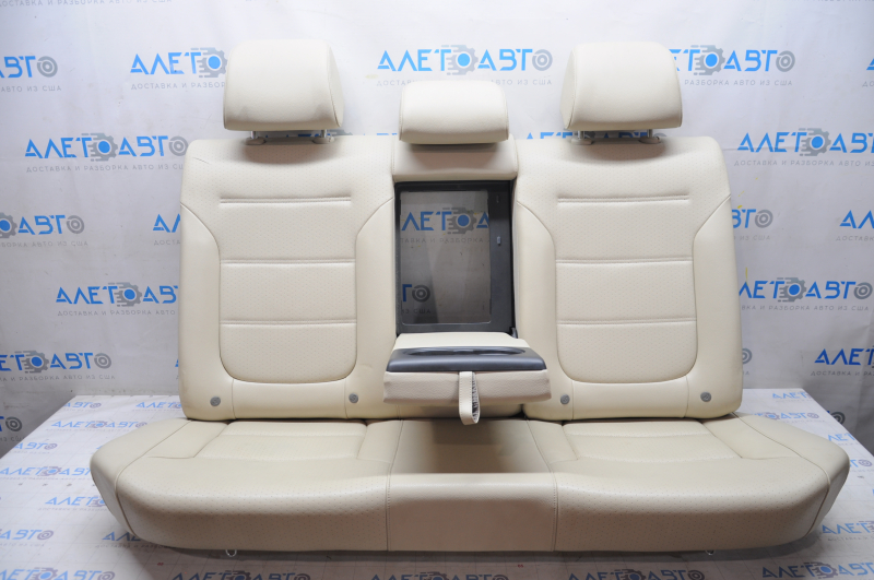 Rear row of seats 2nd row VW Jetta 11-18 USA leather beige, without hatch, cut