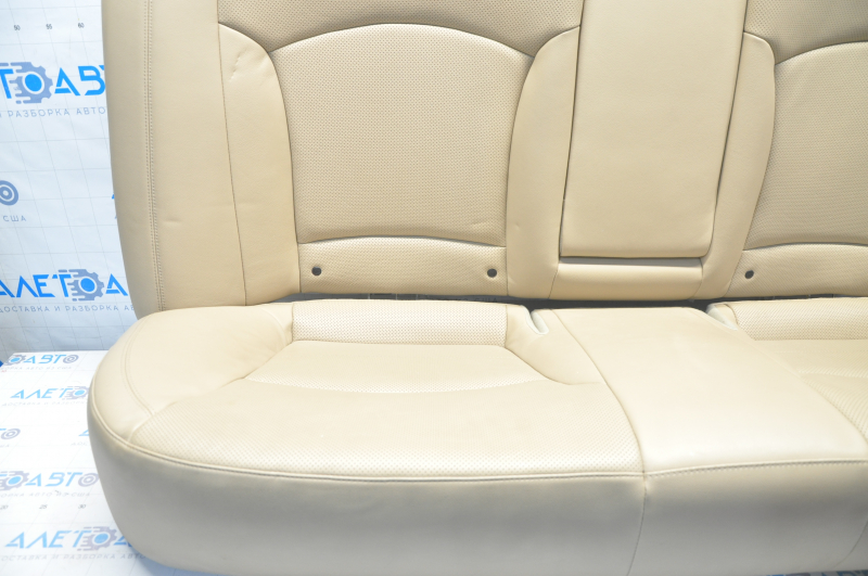 Rear row of seats 2 row Hyundai Sonata 11-15 leather beige, pressed