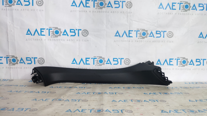 Left Trunk Door Trim Tesla Model X 16-21 Black, Scratches