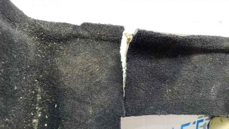 Rear floor covering Mercedes GLS-class X166 13-19 black, needs cleaning, tears