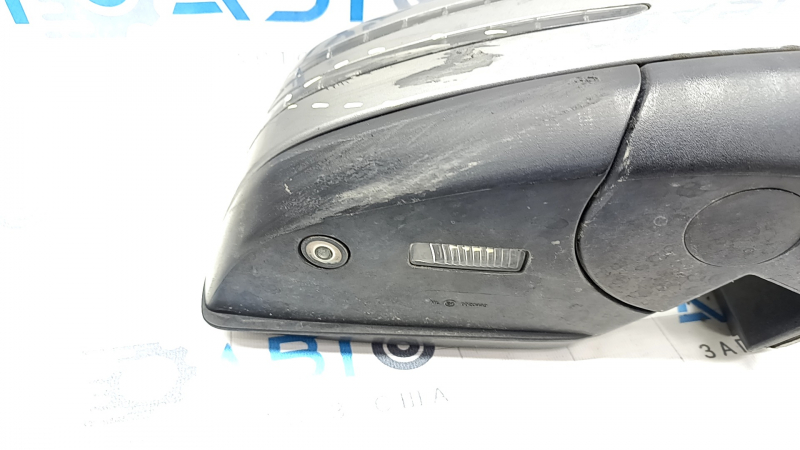 Side mirror right Mercedes GLS-class X166 13-19 10+8+1 pins, turn signal, heating, BSM, camera, silver, scratches