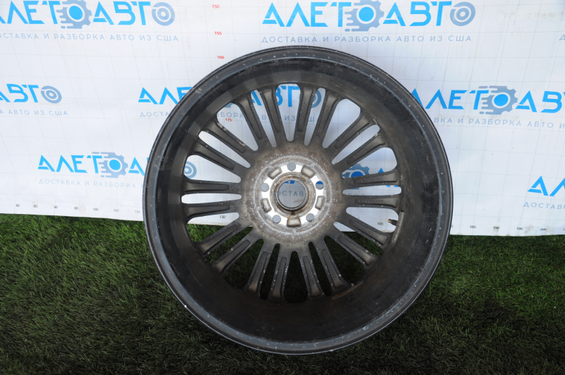 Wheel disk R18 5*108 Ford Fusion mk5 13-18 type 5 curb useful varnish