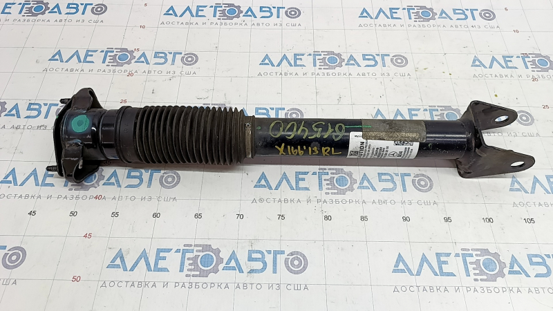 Rear left shock absorber strut Mercedes GLS-class X166 13-19 with support, for air suspension