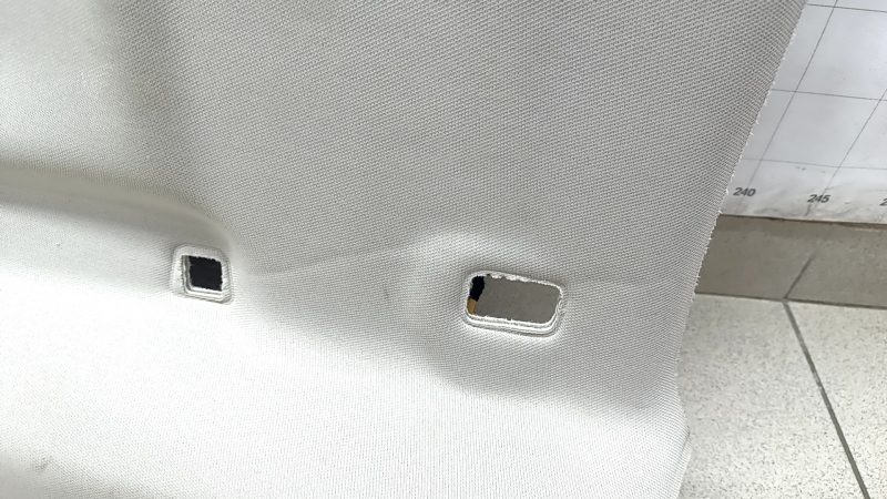 Ford Fusion mk5 17-20 headlining gray without sunroof, dry cleanable, creases