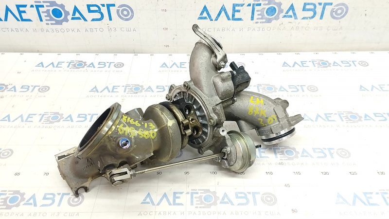 Turbine assembly with manifold left Mercedes GLS-class X166 15-19 3.0, 87k