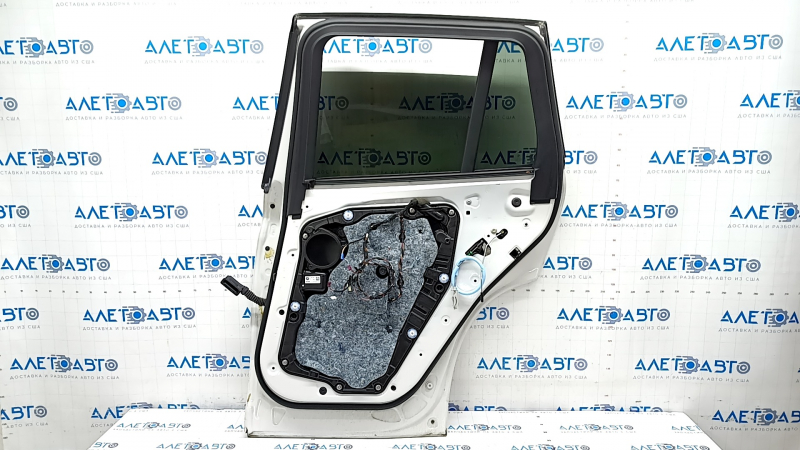 Door assembly rear right BMW X3 G01 18-21 white A96, keyless, bump, dent