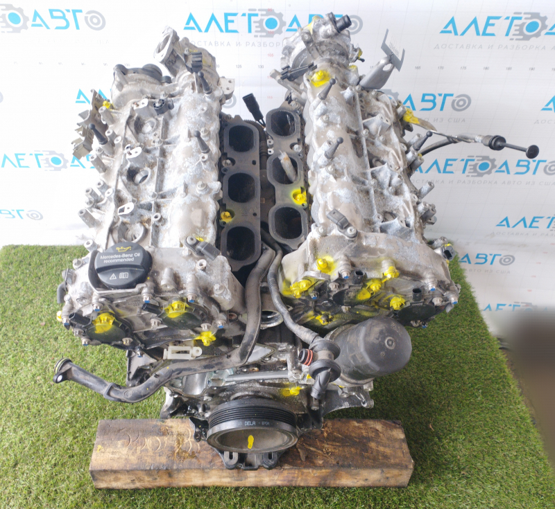 Engine Mercedes GLS-class X166 15-19 3.0 M276 DE30LA, 87k, compression 15-15-15-15-15-15